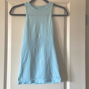 lululemon athletica Sky Blue Tank Top